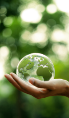 シャボン玉　手元　写真