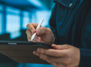 定期点検　手元　写真