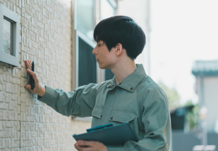 定期点検　外壁　写真