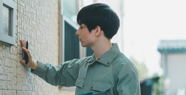 定期点検　外壁　写真