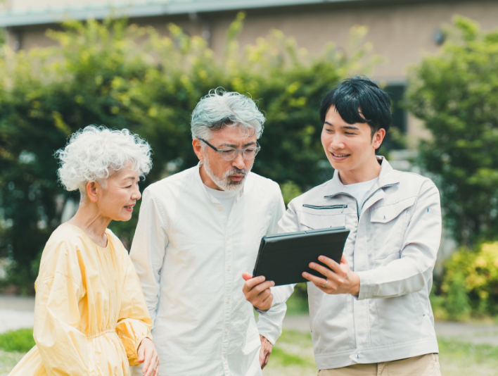 ご夫婦　打ち合わせ　画像