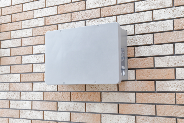 蓄電池システム　装置　写真