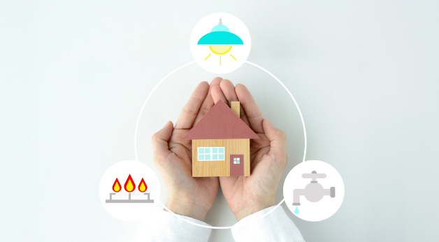 災害時のライフライン　写真