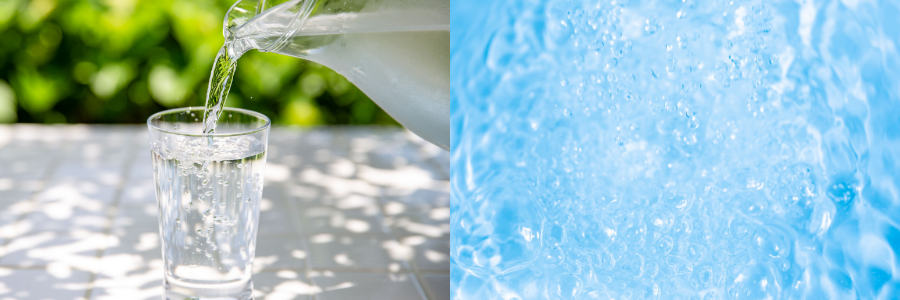 天然水　ミライナノバブル　写真