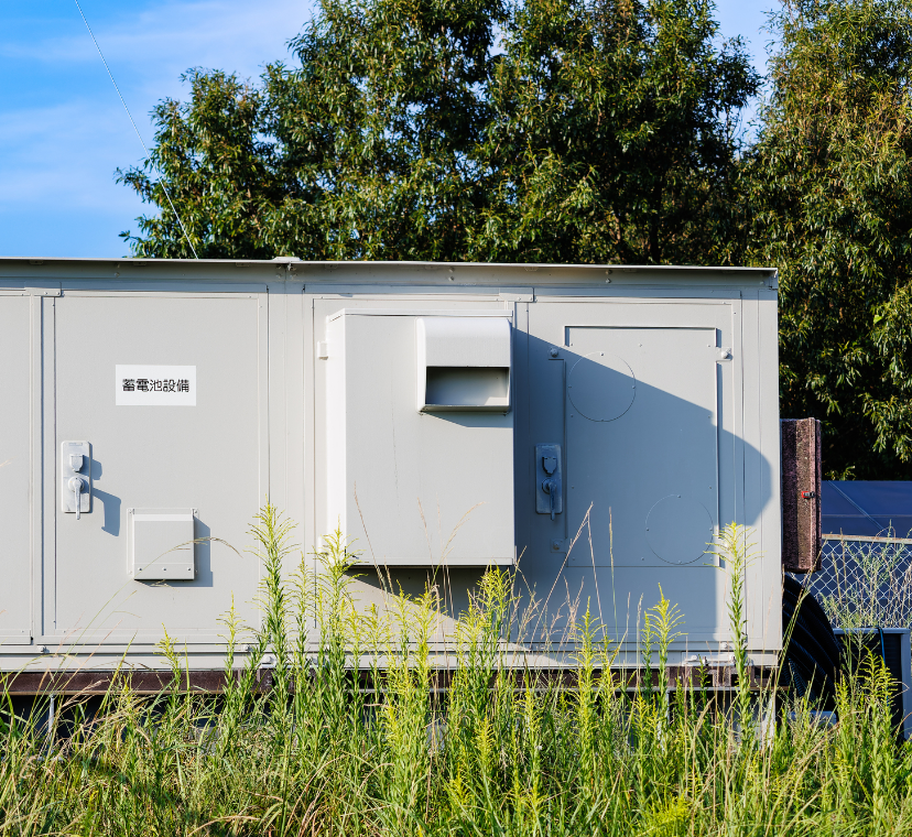 系統用蓄電池システム　写真